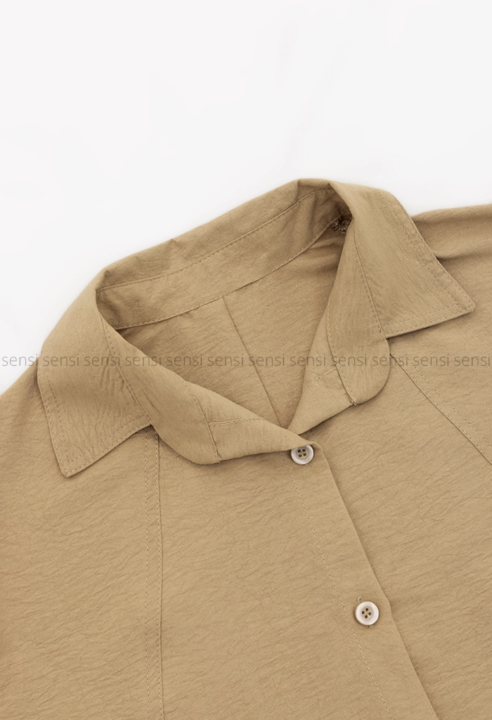 شومیز سیلک هرمس جلو برش کد1005866